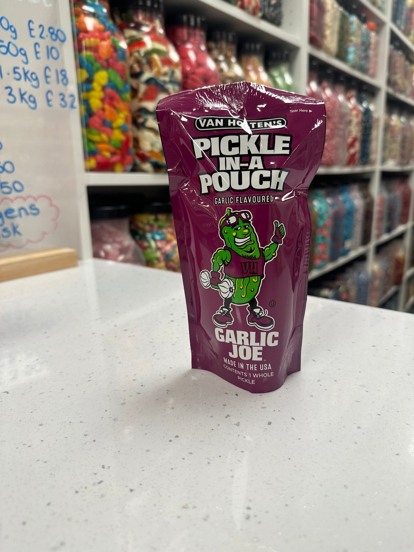 Pickles in a pouch