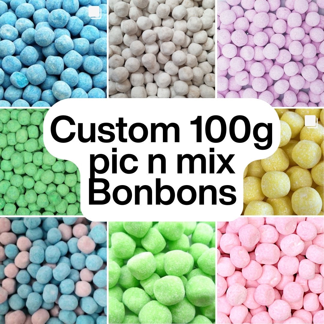 100g bonbons build your own
