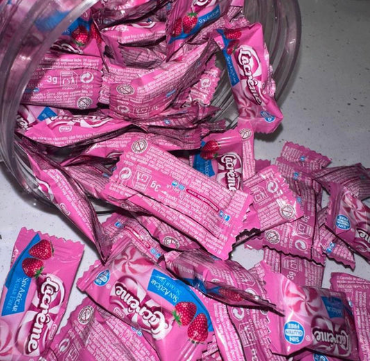 Strawberry and cream hard boiled 50g