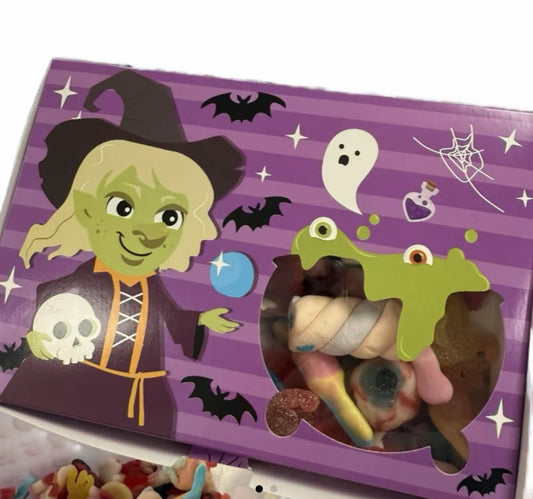 Halloween character family treat box approx 1kg